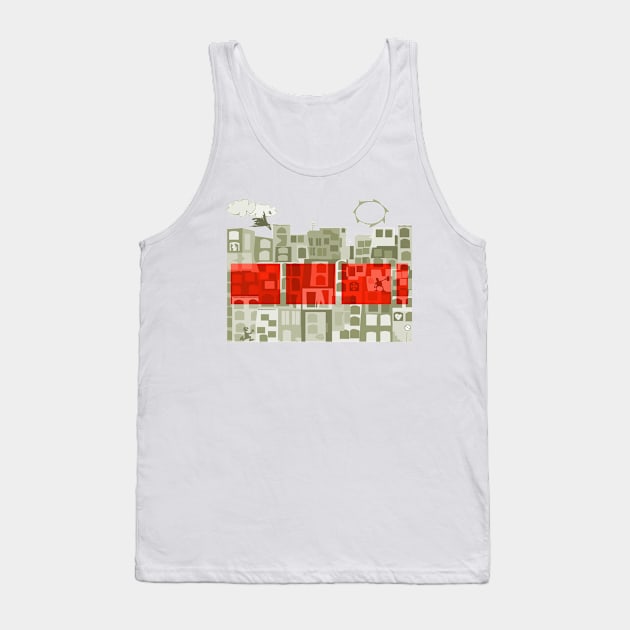 my city Tank Top by massimobianchi